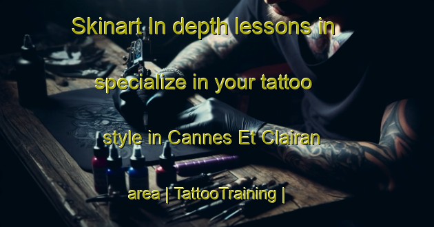 Skinart In-depth lessons in specialize in your tattoo style in Cannes Et Clairan area | TattooTraining | TattooClasses | SkinartTraining-France